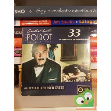   Agatha Christie: Az itáliai nemesúr esete - Poirot 33.  Napi Ász DVD, papír tokban