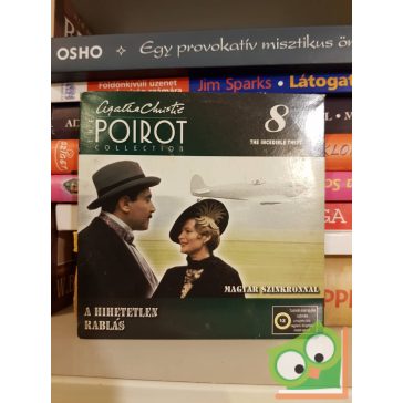   Agatha Christie: A hihetetlen rablás - Poirot 8.  Napi Ász DVD, papír tokban