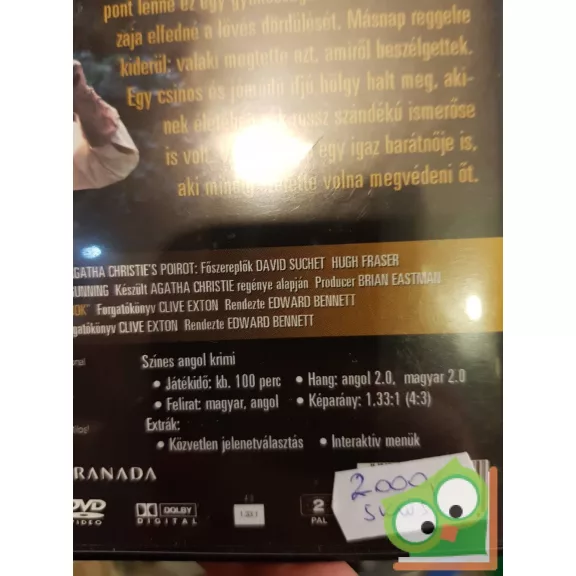 Poirot - A claphami szakácsnő esete  / Gyilkosság a sikátorban (DVD)