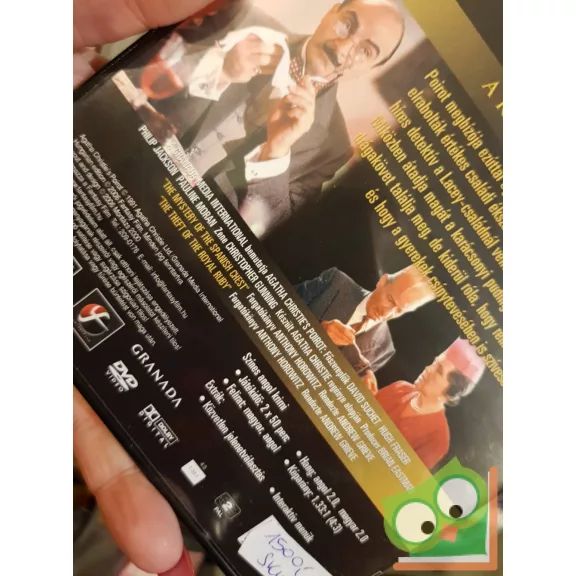 Poirot - A spanyol láda rejtélye / A királyi  rubin elrablása (DVD)