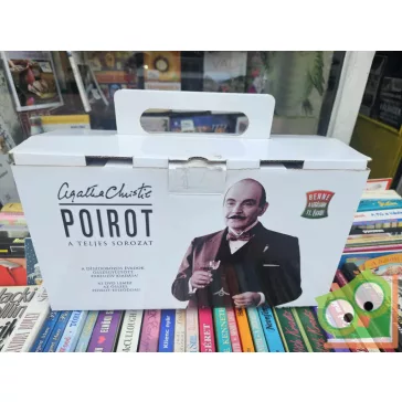 Agatha Christie - Poirot DVD bőrönd (11 évad, 43 lemez)