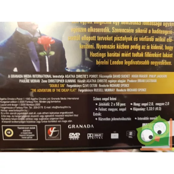 Poirot - Kétszeres bűn / Az olcsó lakás esete (DVD)