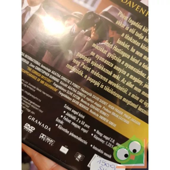 Poirot - Rejtély Cornishban / Mr. Davenheim eltűnése (DVD)