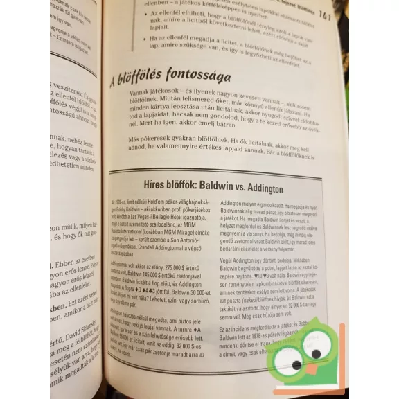 Richard D. Harroch, Lou Krieger : Póker (Tanatusz könyvek)