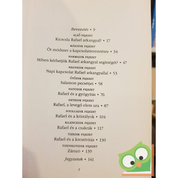 Richard Webster: Rafael arkangyal  (Ritka!)