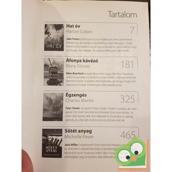 Coben - Simses - Martin - Paver (Readers Digest válogatás)  2014/05