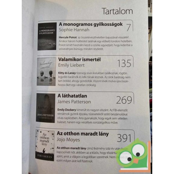 Hannah - Liebert - Patterson - Moyes (Readers Digest válogatás) 2015/7