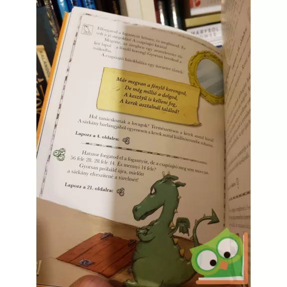 David Glover: A rejtélyek múzeuma - Kalandos küldetés (Lapozgatós könyv gyerekeknek)