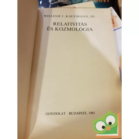 William J. Kaufmann, III.: Relativitás és kozmológia