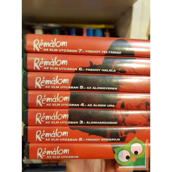 Rémálom az Elm utcában 7 db-os csomag (digitálisan felújított DVD )