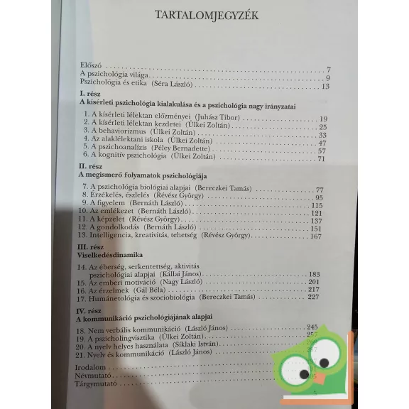Bernáth László, Révész György: A pszichológia alapjai (Ritka)