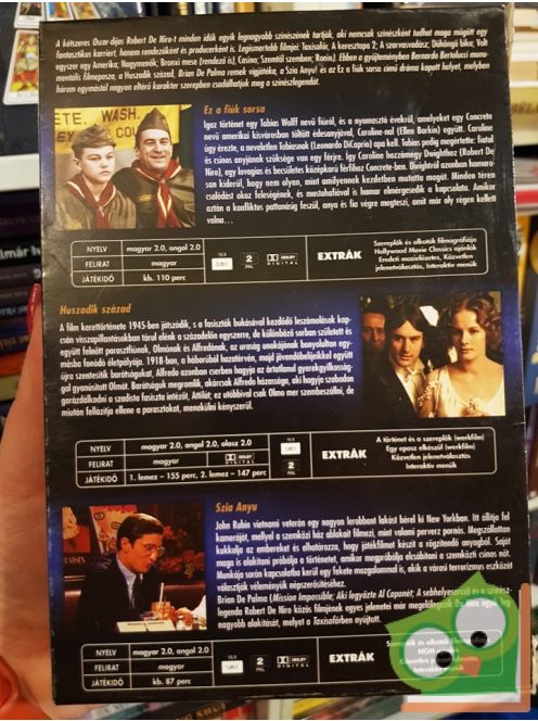 Robert de Niro 4 lemezes gyűjtemény díszdobozban (DVD)