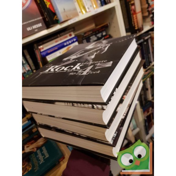 Jávorszky Béla Szilárd - Sebők János: A Rock története (négy kötet együtt) (ritka)