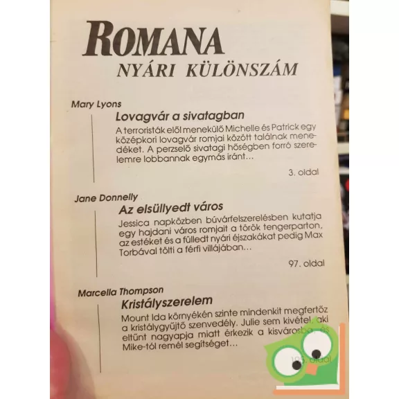 Romana nyári különszám 1993/3