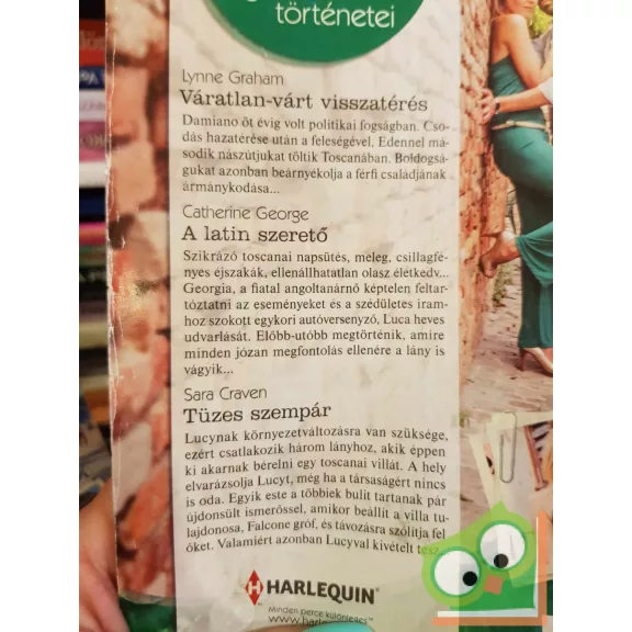 Romana legszebb történetei - Szerelmem, Toscana 2015/20