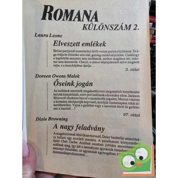 Romana márciusi különszám 1995/2