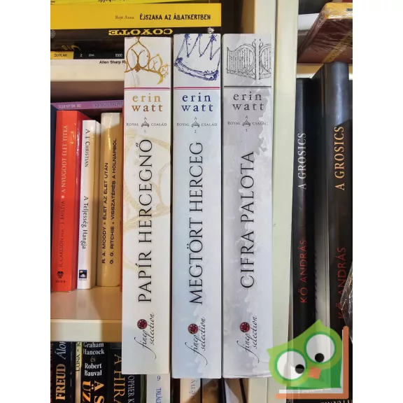 Erin Watt: A Royal család I-III. (Rubin pöttyös könyvek, Fine Selection)