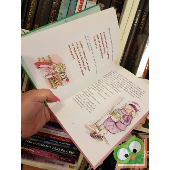 Alexandra Fischer-Hunold: Rozália királykisasszony és a kagylóhéjpalota (Rozália királykisasszony 3.) (Olvass velem!)