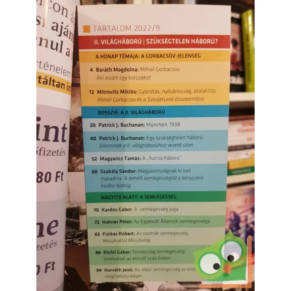 Rubicon 2022/9 (plusz 16 oldal)