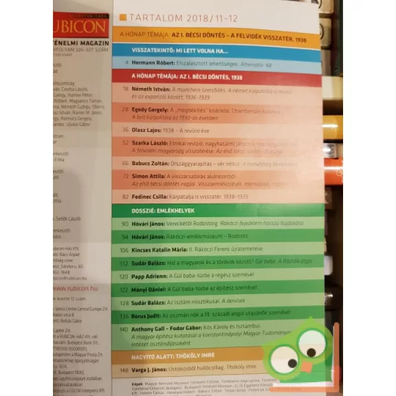 Rubicon duplaszám 2018/11-12