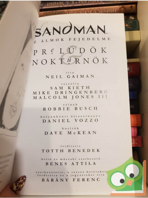 Neil Gaiman: Sandman: Az álmok fejedelme - Prelűdök és noktürnök  (Sandman: Az álmok fejedelme 1.)