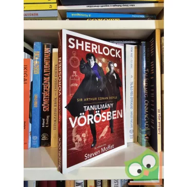   Arthur Conan Doyle: Tanulmány vörösben (Sherlock Holmes történetei 1.) (új) (filmes borítóval)