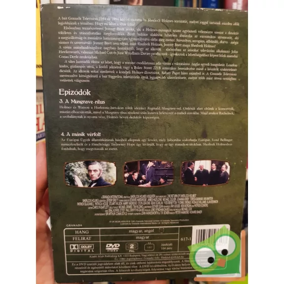 Sherlock Holmes visszatér 2. (DVD) (díszdobozban)