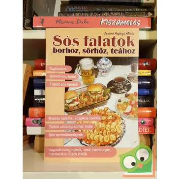   Lexáné Regéczi Márta: Sós falatok borhoz, sörhöz, teához