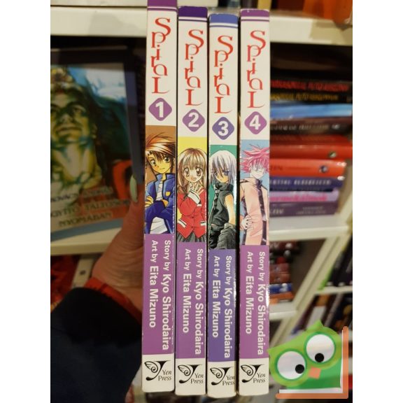 Eita Mizuno: Spiral: The Bonds of Reasoning Vol. 1-4 (angol nyelvű manga)