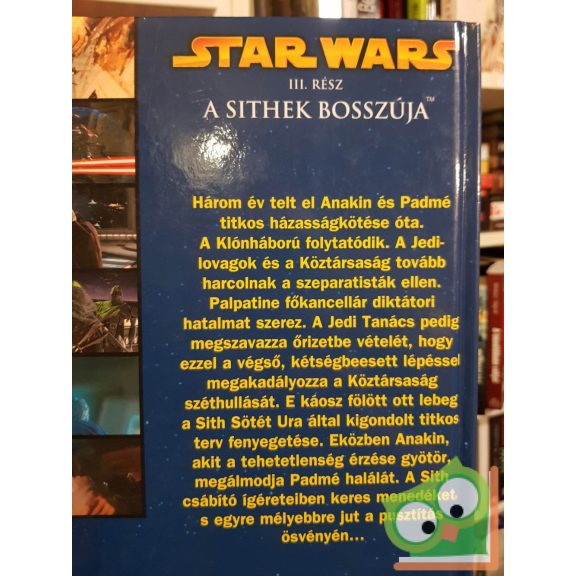 Alice Alfonsi: Star Wars - III. rész: A Sithek bosszúja (filmkönyv)(nagyon ritka)