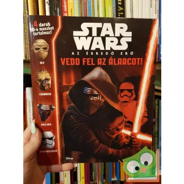   Star Wars: Az ébredő Erő - Vedd fel az álarcot! (4 db 3D-s maszk)