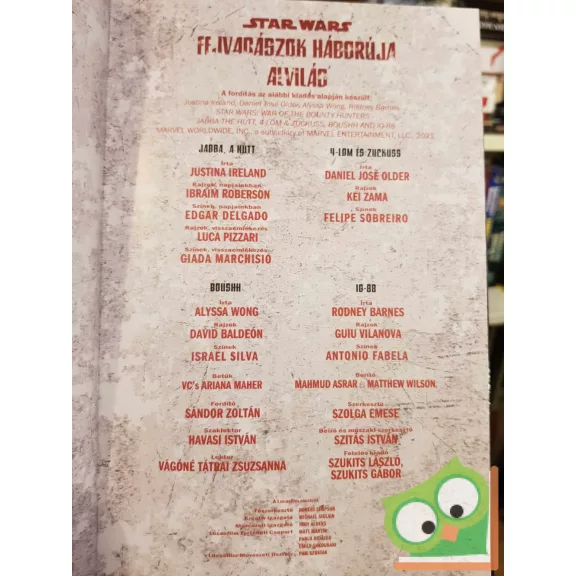 Star Wars: Fejvadászok háborúja - Alvilág (képregény)