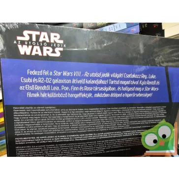   Star Wars - Az utolsó jedik - Hangmodulos könyv (Fóliás, új. Elemmel működik.)