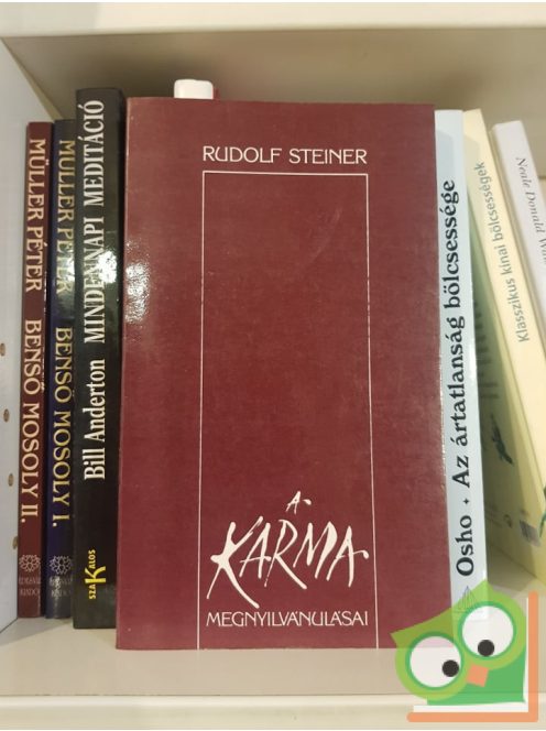 Rudolf Steiner: A karma megnyilvánulásai