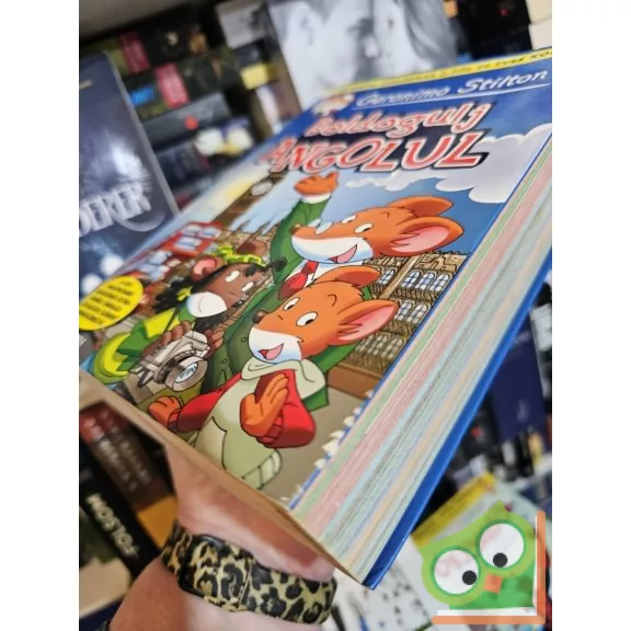 Geronimo Stilton: Boldogulj angolul (Geronimo Stilton - Különleges kiadások)  (Ritka!)