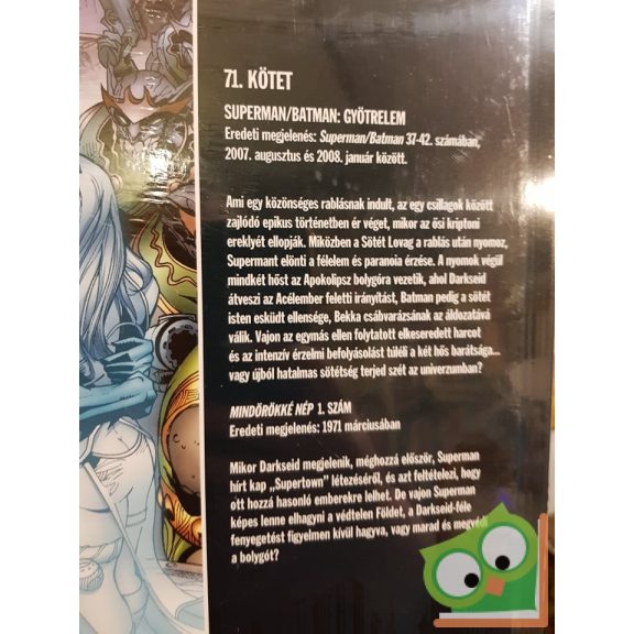 DC 71. Superman/Batman - Gyötrelem (fóliás)