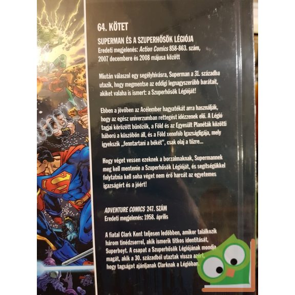 DC 64. Superman és a Szuperhősök légiója (fóliás)