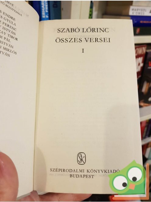 Szabó Lőrinc: Szabó Lőrinc összes versei (2 kötet együtt)