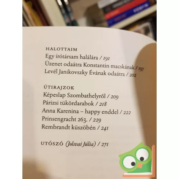 Szabó Magda: Üzenet odaátra - Kiadatlan novellák és kisprózai írások