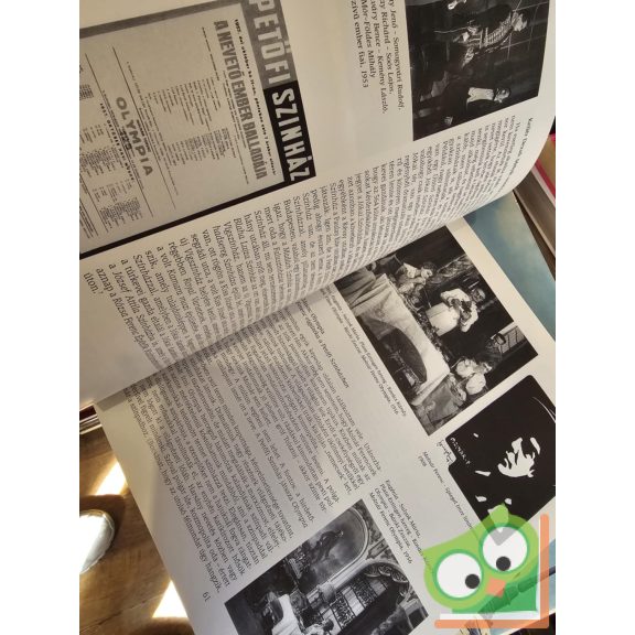 Gajdó Tamás, Korniss Péter, Szegő György: Színházkutatás - Nagymező u. 22-24. (dedikált és sorszámozott)