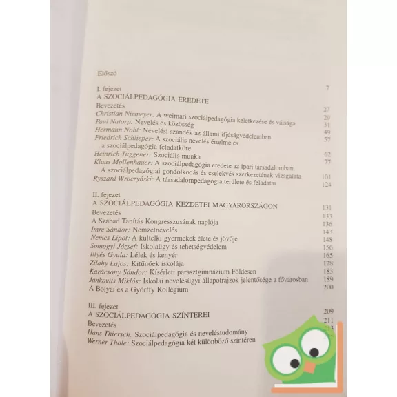 Kozma Tamás, Tomasz Gábor (szerk.): Szociálpedagógia
