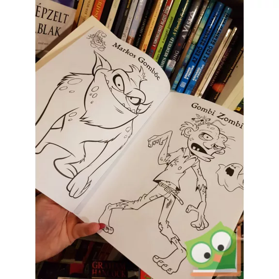 Szörnyecskék Csili-Vili kifestő