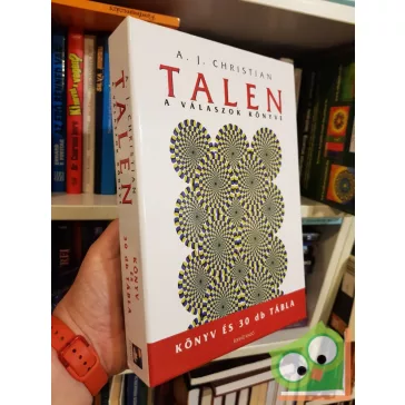   A. J. Christian: Talen ​- A Válaszok Könyve ( Díszdobozban, könyv + 30 tábla) (Ritka)