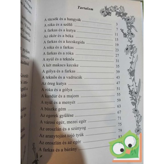 Jean de La Fontaine - Assash Dury: Tanulságos állatmesék La Fontaine nyomán