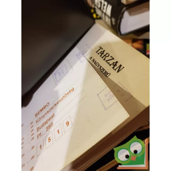 Edgar Rice Burroughs: Tarzan, a nagyszerű (Tarzan 21.) (Ritka)