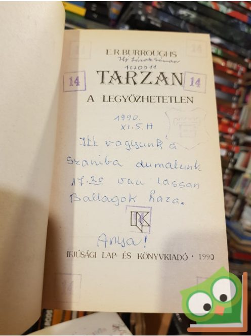 Edgar Rice Burroughs: Tarzan, a legyőzhetetlen (Tarzan 14.)