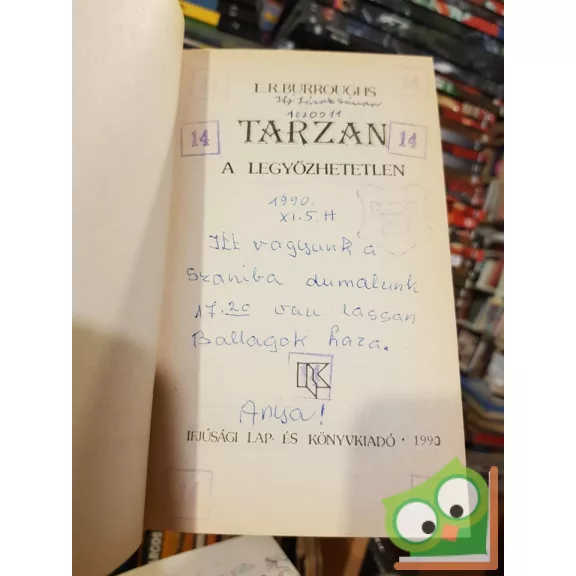 Edgar Rice Burroughs: Tarzan, a legyőzhetetlen (Tarzan 14.)