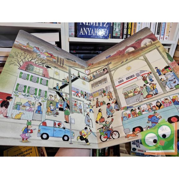 Rotraut Susanne Berner: Téli böngésző (Évszakos böngésző 1.) (Naphegy kiadó)