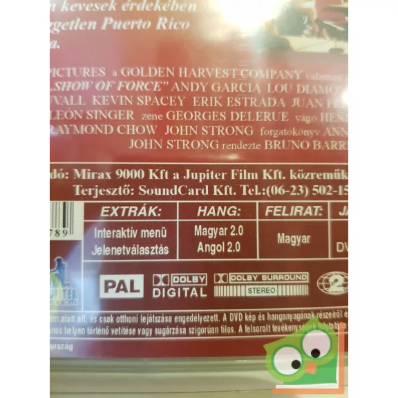 A terror csapdájában (A Show of Force) (DVD)