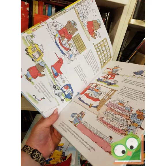 Richard Scarry: Sürgés-forgás Tesz-vesz Városban (Tesz-vesz város)